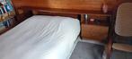 2 persoons Bed meubel, Huis en Inrichting, Slaapkamer | Bedden, Ophalen, Gebruikt, Bruin, Tweepersoons