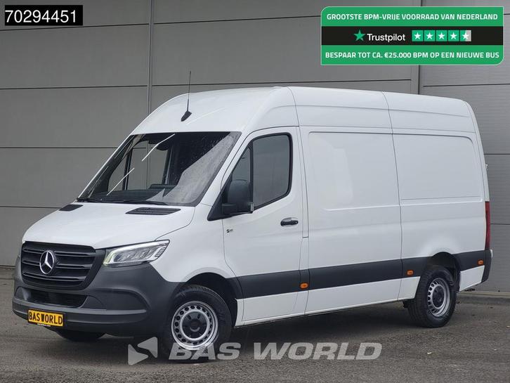 Mercedes Sprinter 314 CDI Automaat L2H2 LED Airco Cruise Cam, Auto's, Bestelwagens en Lichte vracht, Bedrijf, Te koop, Achteruitrijcamera