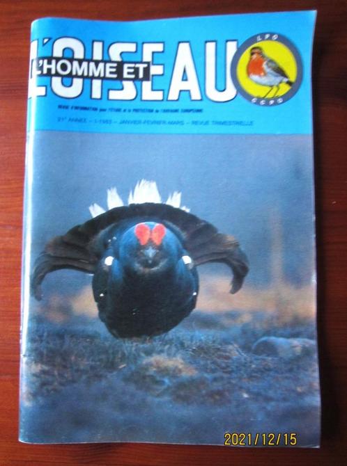 Revue "L'homme et l'oiseau" - I - 1983, Livres, Journaux & Revues, Comme neuf, Enlèvement ou Envoi