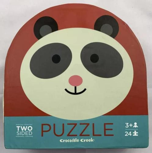 Crocodile Creek Puzzel Panda Vrienden 24 stukjes NIEUW, Kinderen en Baby's, Speelgoed | Kinderpuzzels, Zo goed als nieuw, Verzenden