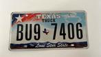 Plaque d’immatriculation USA Texas Truck, Gebruikt
