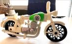 Playmobil geobra 1976 groen witte motor, Gebruikt