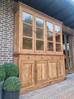 Oude Teak buffetkast/vitrinekast GRATIS LEVERING