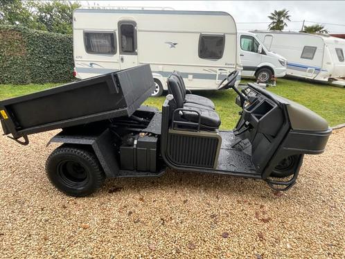 Golfcar met kipbak, diesel, hydraulisch, tuinwagen, Sport en Fitness, Golf, Golfkar, Ophalen