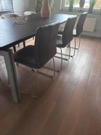 Zwarte eetkamer stoelen, Ophalen, Zo goed als nieuw