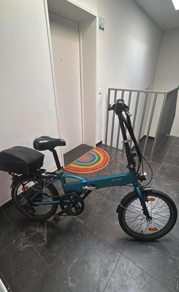 elektrische vouwfiets, Fietsen en Brommers, Fietsen | Vouwfietsen, Zo goed als nieuw, Ophalen