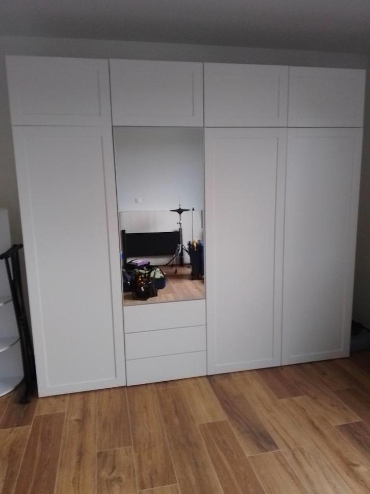 Kleerkast, Maison & Meubles, Armoires | Penderies & Garde-robes, Comme neuf, 200 cm ou plus, 200 cm ou plus, 50 à 75 cm, Avec tiroir(s)