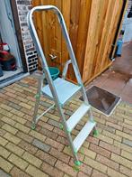 Huishoudtrap 3 treden, Doe-het-zelf en Bouw, Ladders en Trappen, Ophalen, Zo goed als nieuw