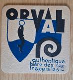 Orval sous-bock bierviltje bierdeckel coaster, Collections, Enlèvement ou Envoi, Utilisé, Sous-bock
