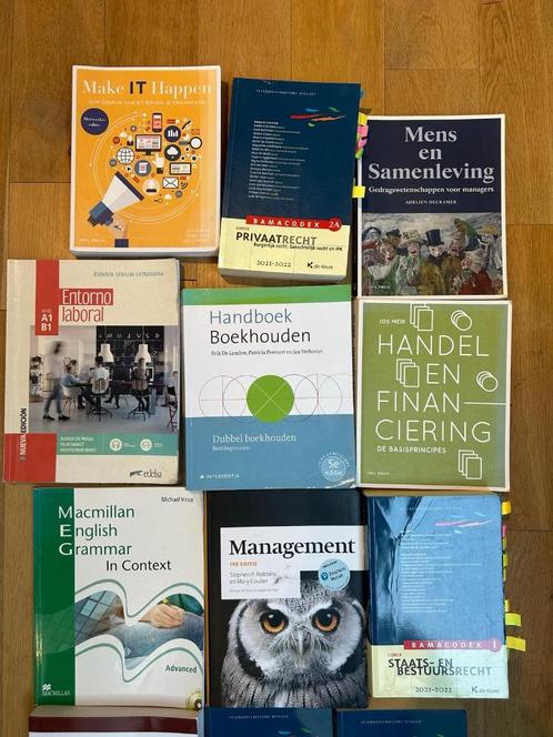 studieboeken Handelswetenschappen, Boeken, Studieboeken en Cursussen, Gelezen, Hoger Onderwijs, Ophalen