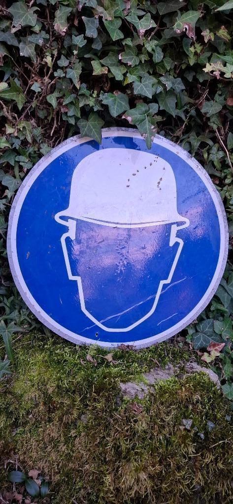 Vintage verkeersbord/ gebodsbord, Antiek en Kunst, Curiosa en Brocante, Ophalen of Verzenden