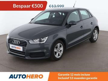 Audi A1 1.6 TDI (année de construction 2017), Autos, Cuir, Argent ou Gris, Achat, A1