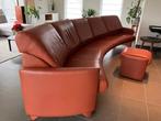 lederen zetel, Huis en Inrichting, Zetels | Zetels, Ophalen, Zo goed als nieuw, Leer