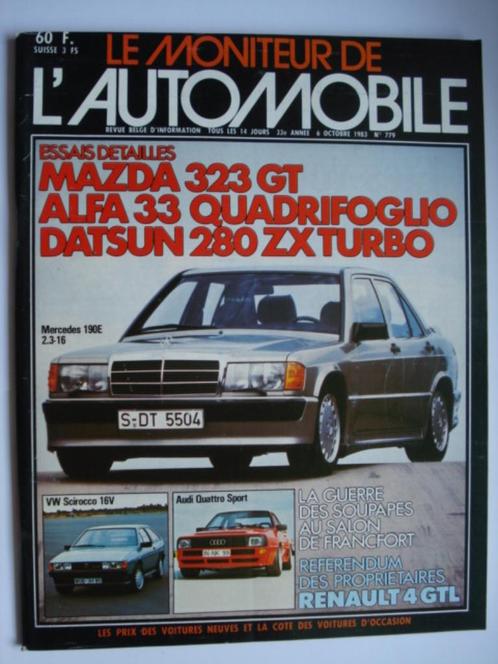 Moniteur de l'automobile 779, Boeken, Auto's | Folders en Tijdschriften, Zo goed als nieuw, Algemeen, Verzenden