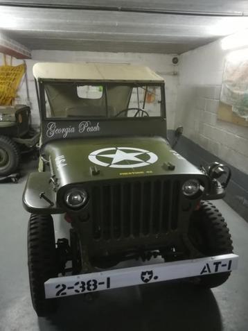 Jeep Willys Ford, Autos, Oldtimers & Ancêtres, Autres marques, Achat, Boîte manuelle, Particulier