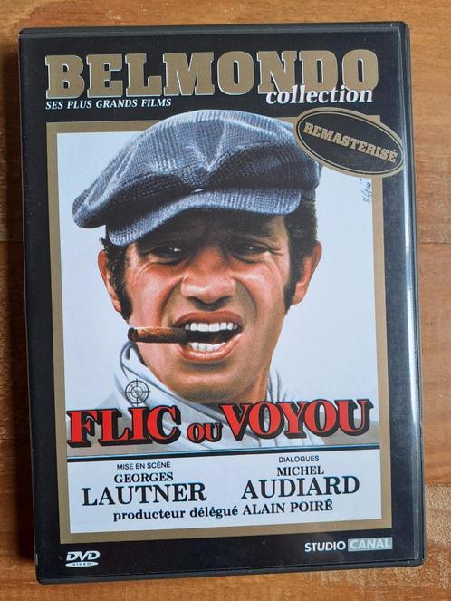Flic ou voyou - Georges Lautner - Jean-Paul Belmondo, Cd's en Dvd's, Dvd's | Actie, Gebruikt, Actie, Ophalen of Verzenden