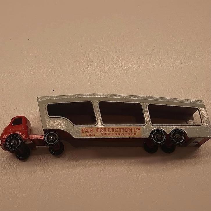 MATCHBOX UK ACCESSORY PACK N2:CAR TRANSPORTER BEDFORD, Hobby en Vrije tijd, Modelauto's | 1:87, Zo goed als nieuw, Bus of Vrachtwagen