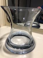 vase en verre, Maison & Meubles, Enlèvement ou Envoi, Utilisé, Blanc, Verre