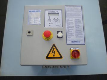 Metalen electro kast met onderdelen - aftakkast, Doe-het-zelf en Bouw, Ophalen of Verzenden, Gebruikt