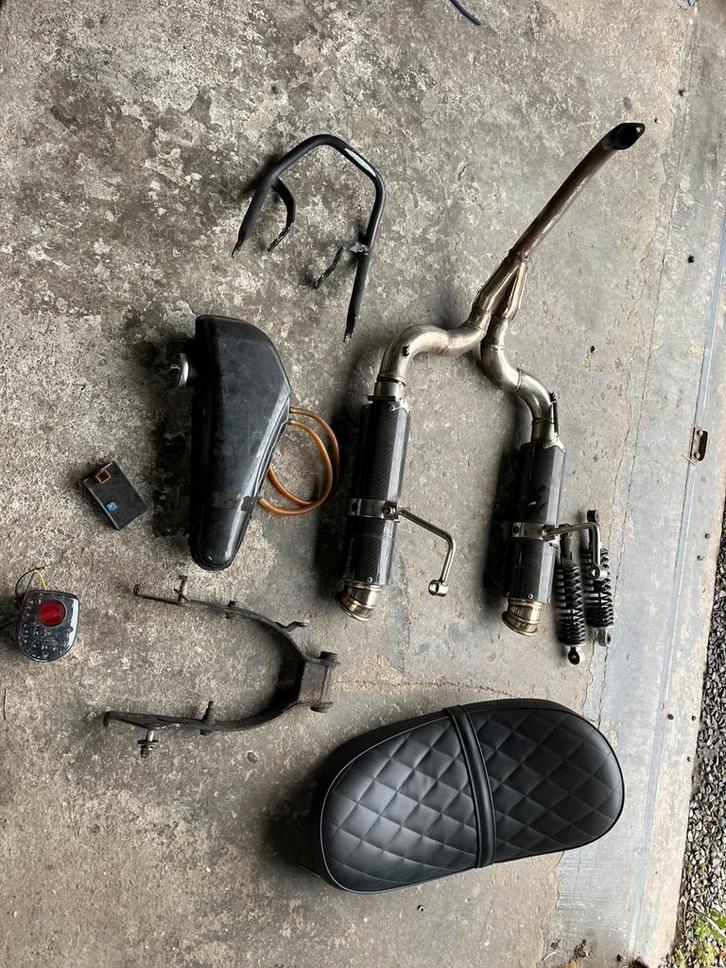 Dax onderdelen, Fietsen en Brommers, Brommeronderdelen | Algemeen, Gebruikt, Overige typen, Ophalen