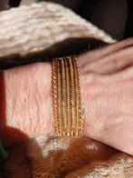 Magnifique Bracelet maille en or 18k, Handtassen en Accessoires, Armbanden, Ophalen of Verzenden, Gebruikt, Goud, Goud