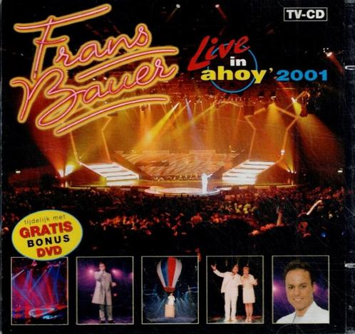 cd  +  dvd   /   Frans Bauer – Live In Ahoy' 2001, CD & DVD, CD | Autres CD, Enlèvement ou Envoi