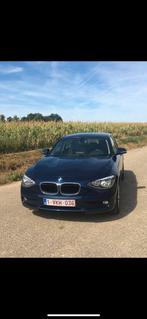 Goed onderhouden BMW 118d, Auto's, BMW, Euro 5, Zwart, Blauw, 5 deurs