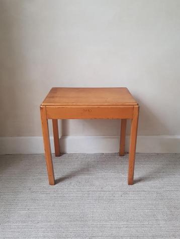 Table d'apéritif vintage TORCK en bois de hêtre - 1960