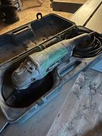 Slijpmachine incl koffer en slijpschijven, Ophalen, Gebruikt, 1000 watt of meer, Haakse handslijpmachine