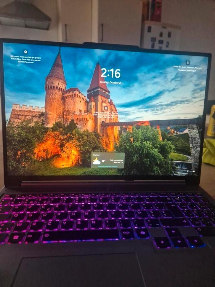 Lenove Legion Slim 5 16ARP9 4070 pc portable gaming 2k, Computers en Software, Windows Laptops, Nieuw, Gaming, Ophalen of Verzenden