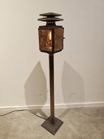 Lanterne de calèche victorienne à pied, Antiquités & Art, Enlèvement ou Envoi