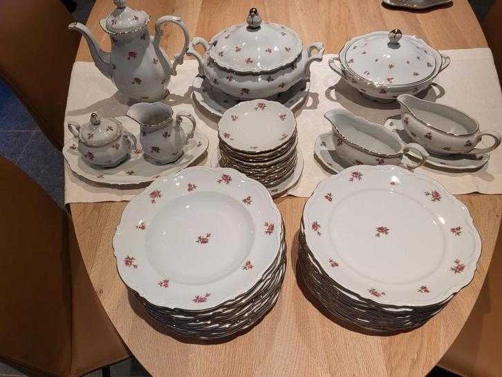 Antiek servies bavaria mitterteich, Antiek en Kunst, Antiek | Servies compleet, Ophalen of Verzenden