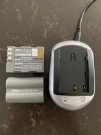 Batterypack (2) EN-EL3e Nikon met lader, Audio, Tv en Foto, Fotografie | Accu's en Batterijen, Ophalen