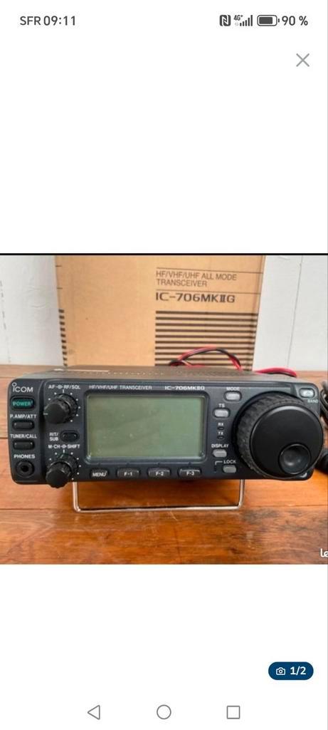 Icom transceiver MK2G, Telecommunicatie, Zenders en Ontvangers, Zo goed als nieuw, Ontvanger, Ophalen of Verzenden