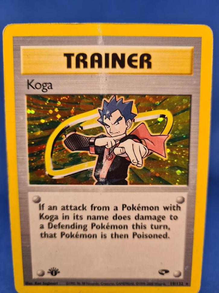 Koga 19/132 - Gym Challenge (1st edition), Hobby en Vrije tijd, Verzamelkaartspellen | Pokémon, Gebruikt, Verzenden
