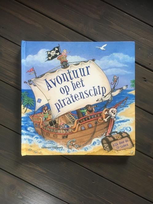 prentenboek: Avontuur op het piratenschip, Boeken, Kinderboeken | Kleuters, Zo goed als nieuw, 4 jaar, Voorleesboek, Ophalen of Verzenden