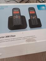 Duo draagbare telef., Telecommunicatie, Ophalen of Verzenden, Zo goed als nieuw