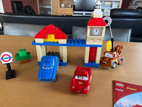 Duplo Cars - 5828 - Big Bentley plus gratis carswagen extra, Kinderen en Baby's, Speelgoed | Duplo en Lego, Gebruikt, Duplo, Complete set