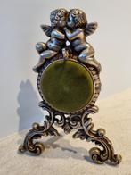 Prachtige zakhorloge houder in koper met kussentje, Antiek en Kunst, Ophalen of Verzenden