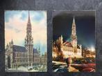 2 cartes postales Bruxelles - mairie, Collections, Bruxelles (Capitale), Enlèvement ou Envoi