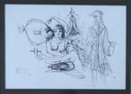ROGER VAN BELLEGHEM / NAAKTE FIGUREN ORIGINEEL WERK 49x61cm, Antiek en Kunst, Kunst | Schilderijen | Modern, Ophalen of Verzenden