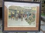 oude schilderij-tekening Cecil Aldin, 1875-193, Ophalen of Verzenden