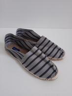 Espadrilles grijs zwart gestreept mt 38 nieuw, Kleding | Dames, Schoenen, Espadrilles, Nieuw, Ophalen of Verzenden, Grijs