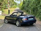 Mazda MX-5 1.6i 16v NBFL | Airco | Zetelverwarming | Leder, Auto's, Achterwielaandrijving, Beige, 4 cilinders, Cabriolet