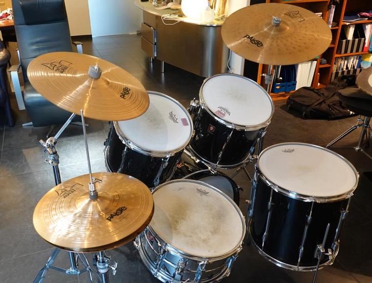Premier drumstel 5 delig met cymbalen, Muziek en Instrumenten, Drumstellen en Slagwerk, Premier, Ophalen