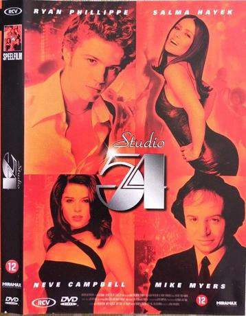 dvd studio 54  Ryan Phillippe  Salma Hayek beschikbaar voor biedingen