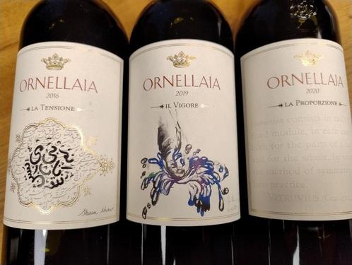 Ornellaia Bolgheri Superiore2016 2019 2020 2021, Collections, Vins, Neuf, Vin rouge, Italie, Enlèvement