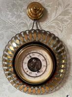 Vintage jaren '50 barometer van messing, Antiek en Kunst, Ophalen