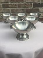 IJSCOUPJES IN INOX ZO GOED ALS NIEUW, Ophalen of Verzenden, Huis en Inrichting