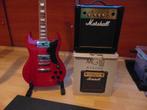 Gitaar SG Cool + Versterker Marshall MG10 Gold, Muziek en Instrumenten, Overige Muziek en Instrumenten, Ophalen, Nieuw